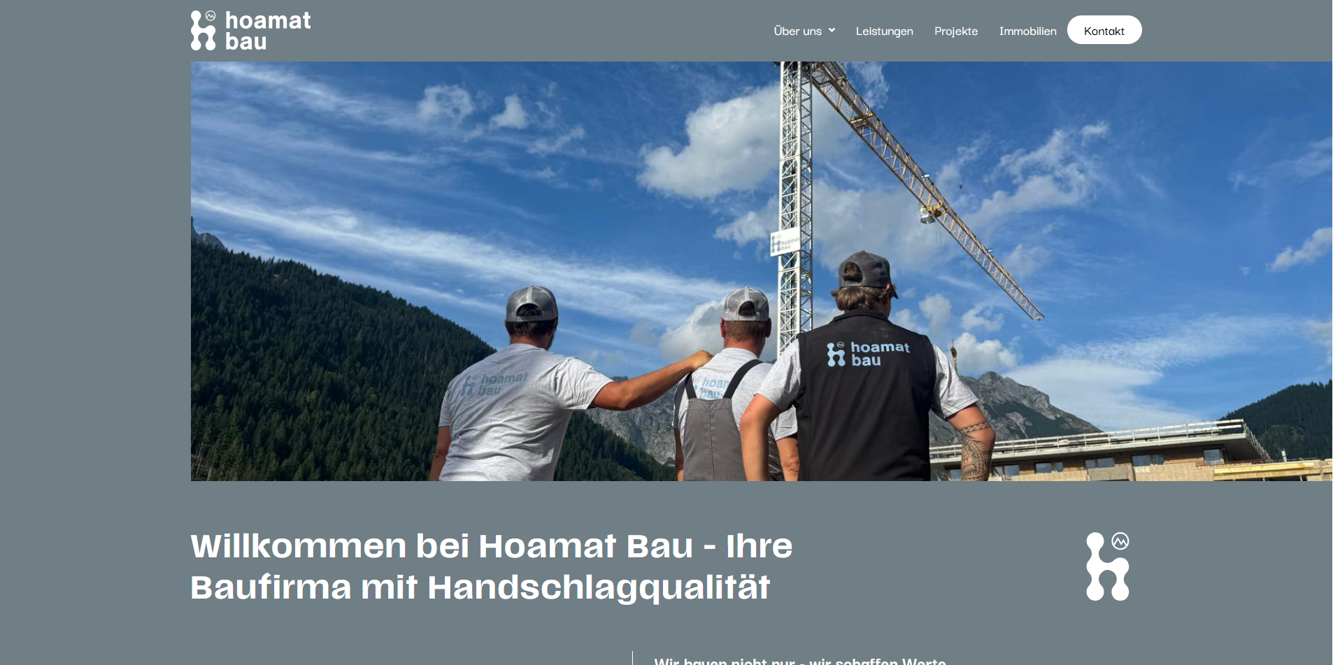 Hoamatbau Website Case Study